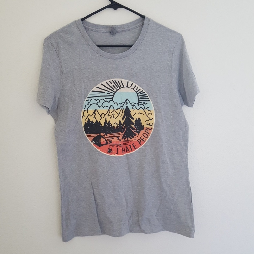 I hate people t shirt